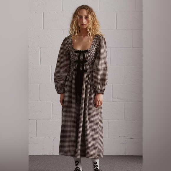 Damson Madder Dresses & Skirts - Damson Madder Dakota Bow Dress NWT